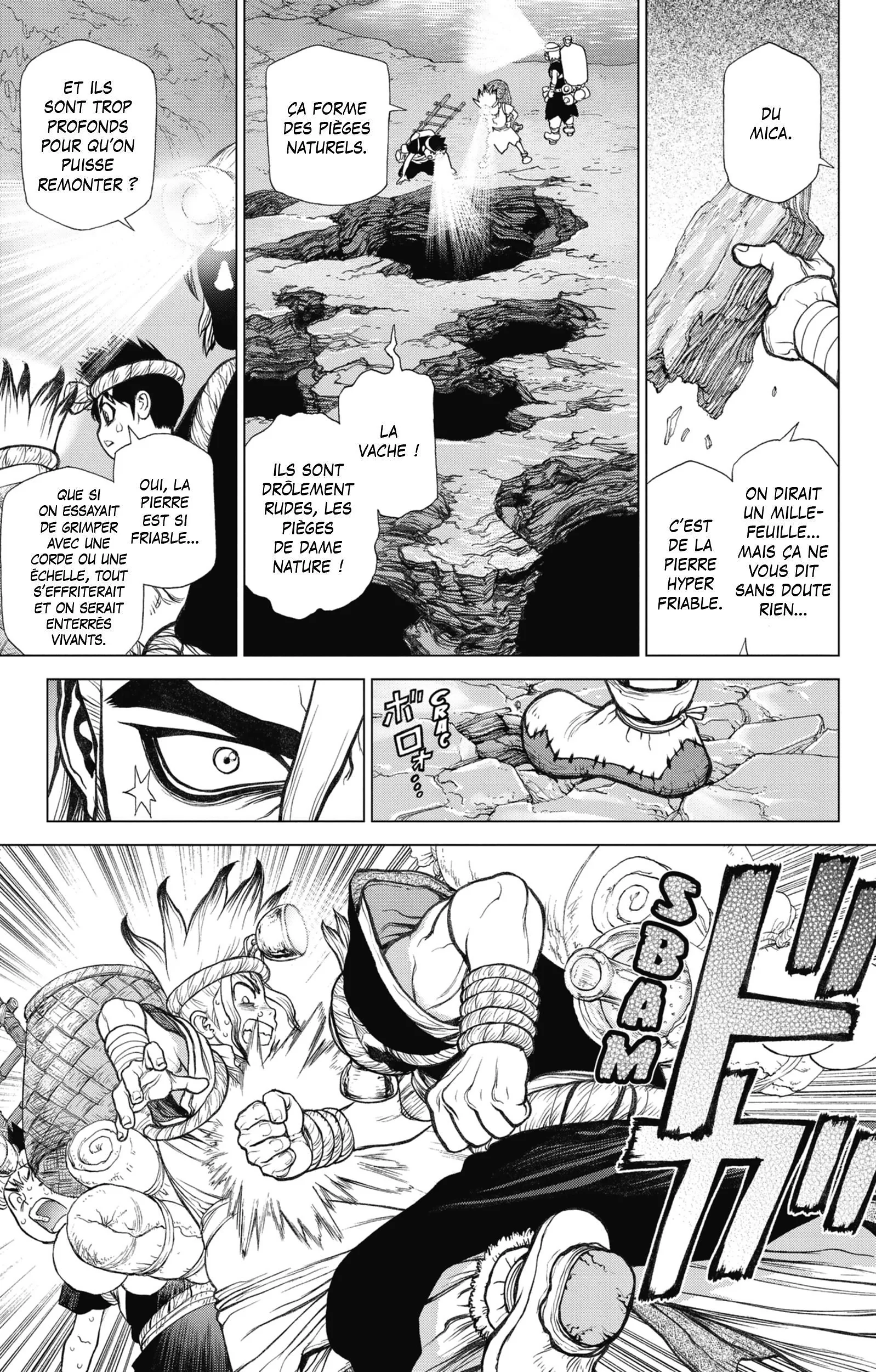 Dr. STONE Chapitre 7 - Page 56