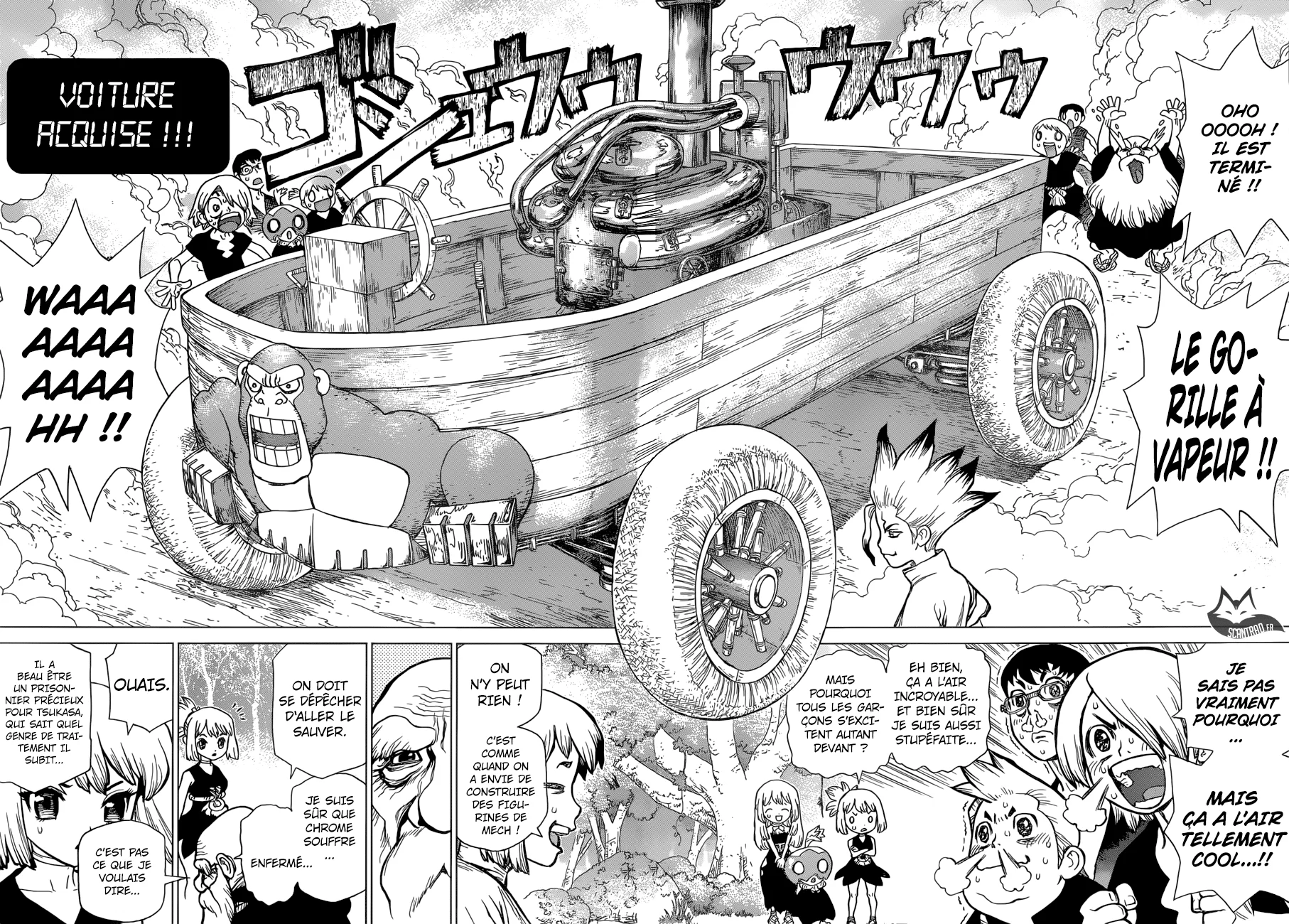 Dr. STONE Chapitre 8 - Page 135