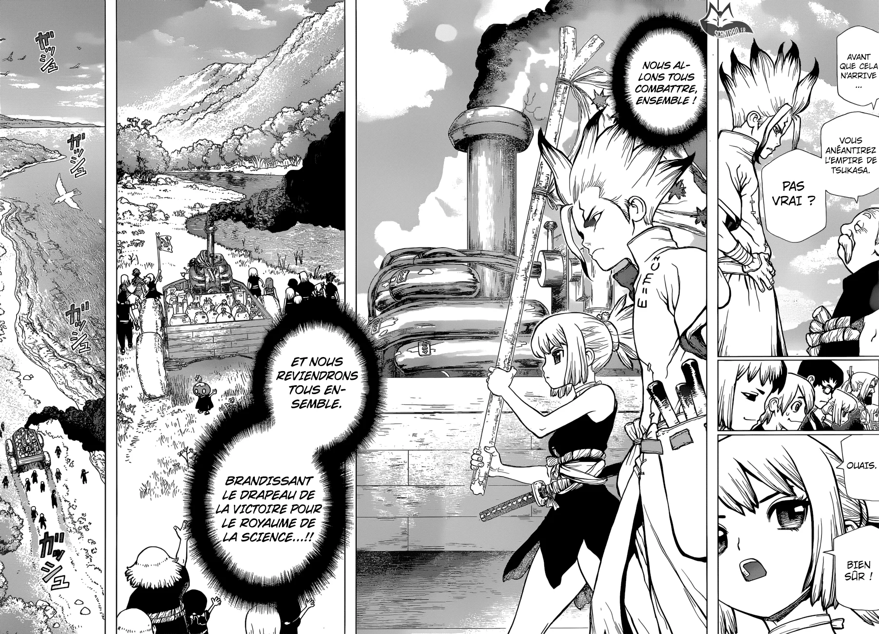 Dr. STONE Chapitre 8 - Page 138