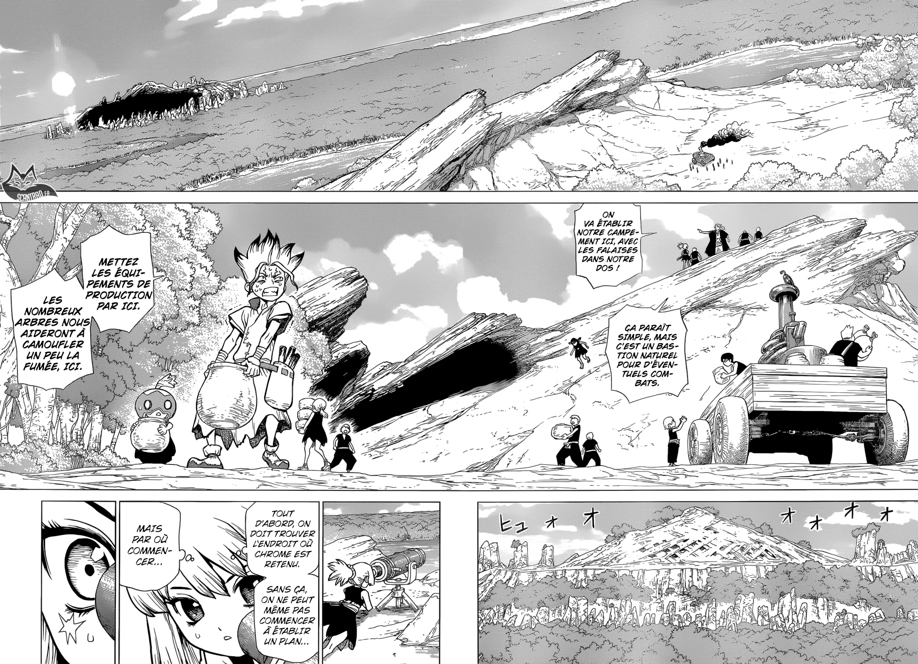 Dr. STONE Chapitre 8 - Page 141