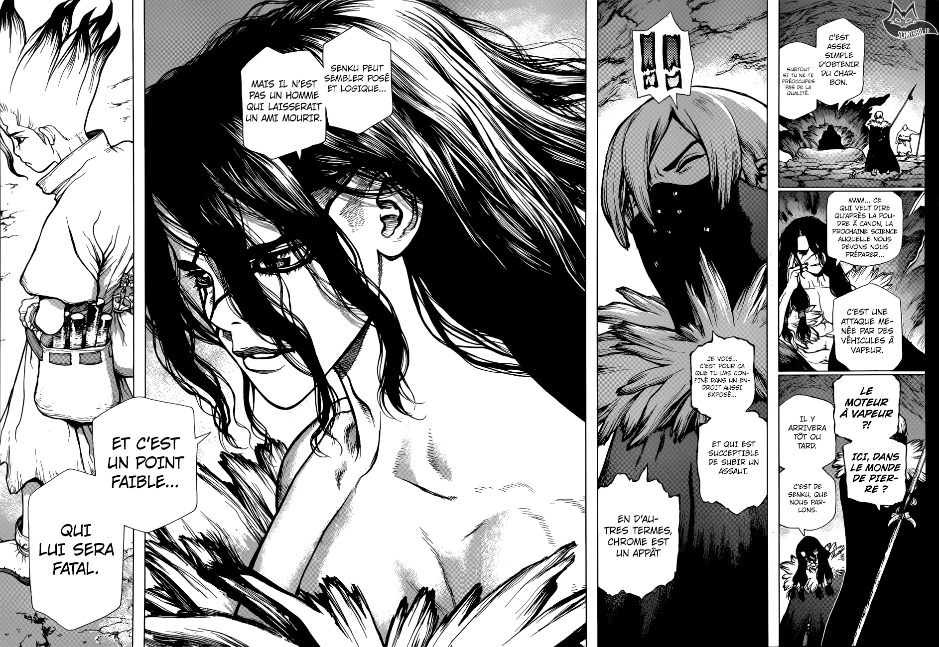 Dr. STONE Chapitre 8 - Page 159