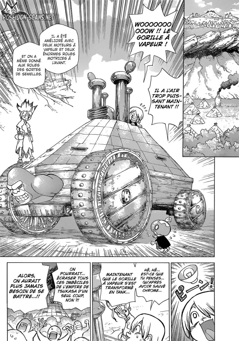 Dr. STONE Chapitre 8 - Page 160