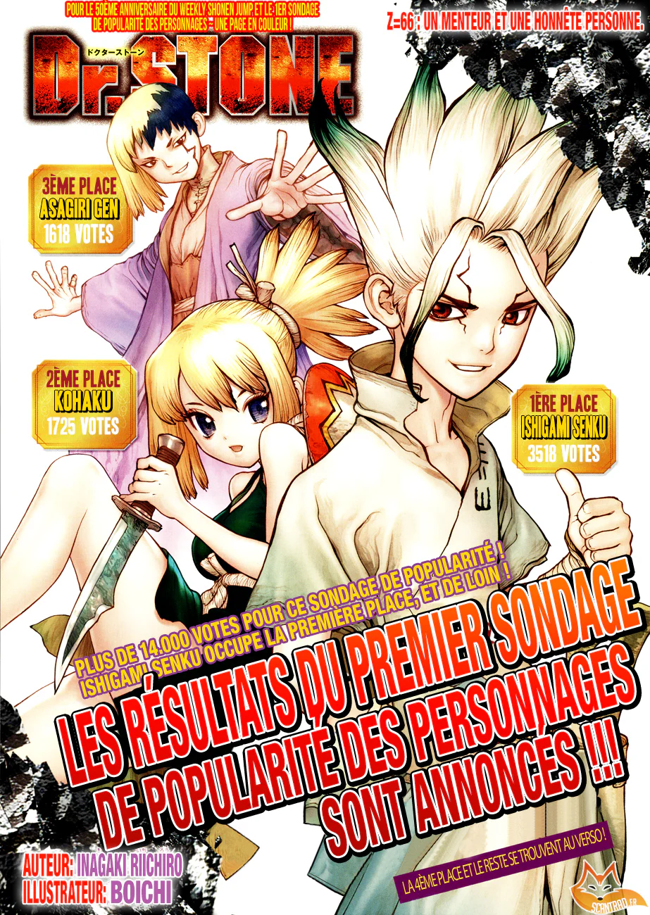Dr. STONE Chapitre 8 - Page 75