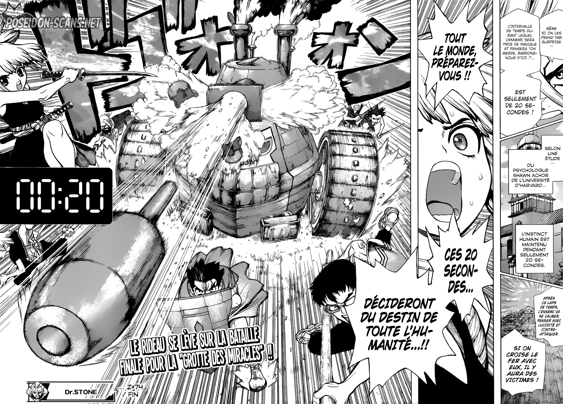Dr. STONE Chapitre 9 - Page 70