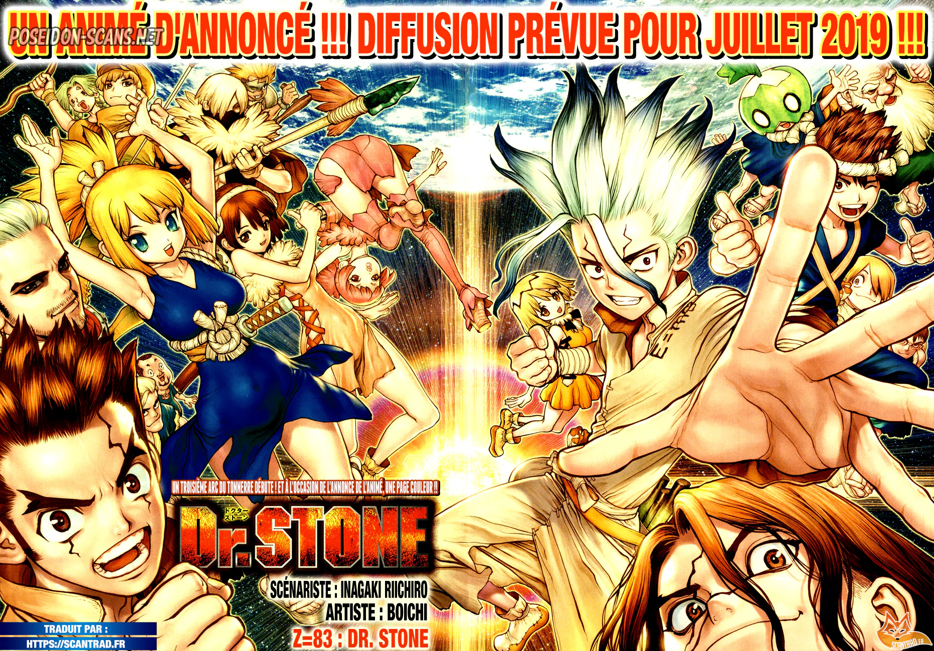 Dr. STONE Chapitre 10 - Page 55