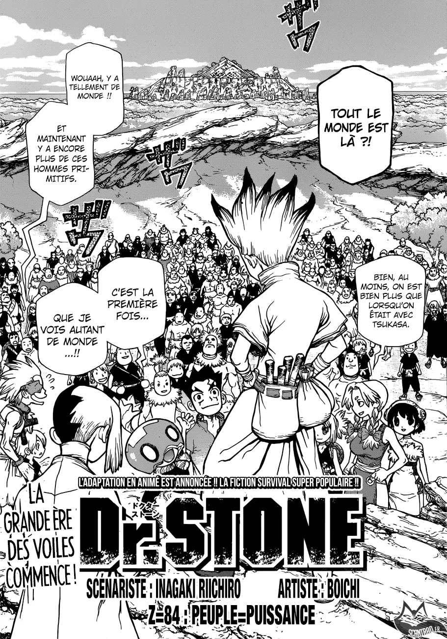 Dr. STONE Chapitre 10 - Page 74