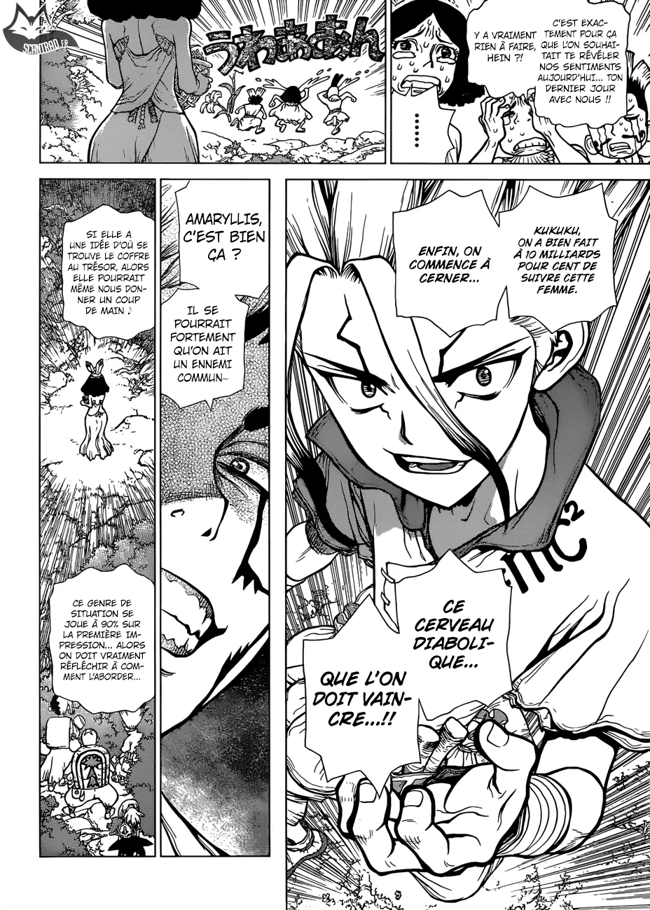 Dr. STONE Chapitre 12 - Page 134