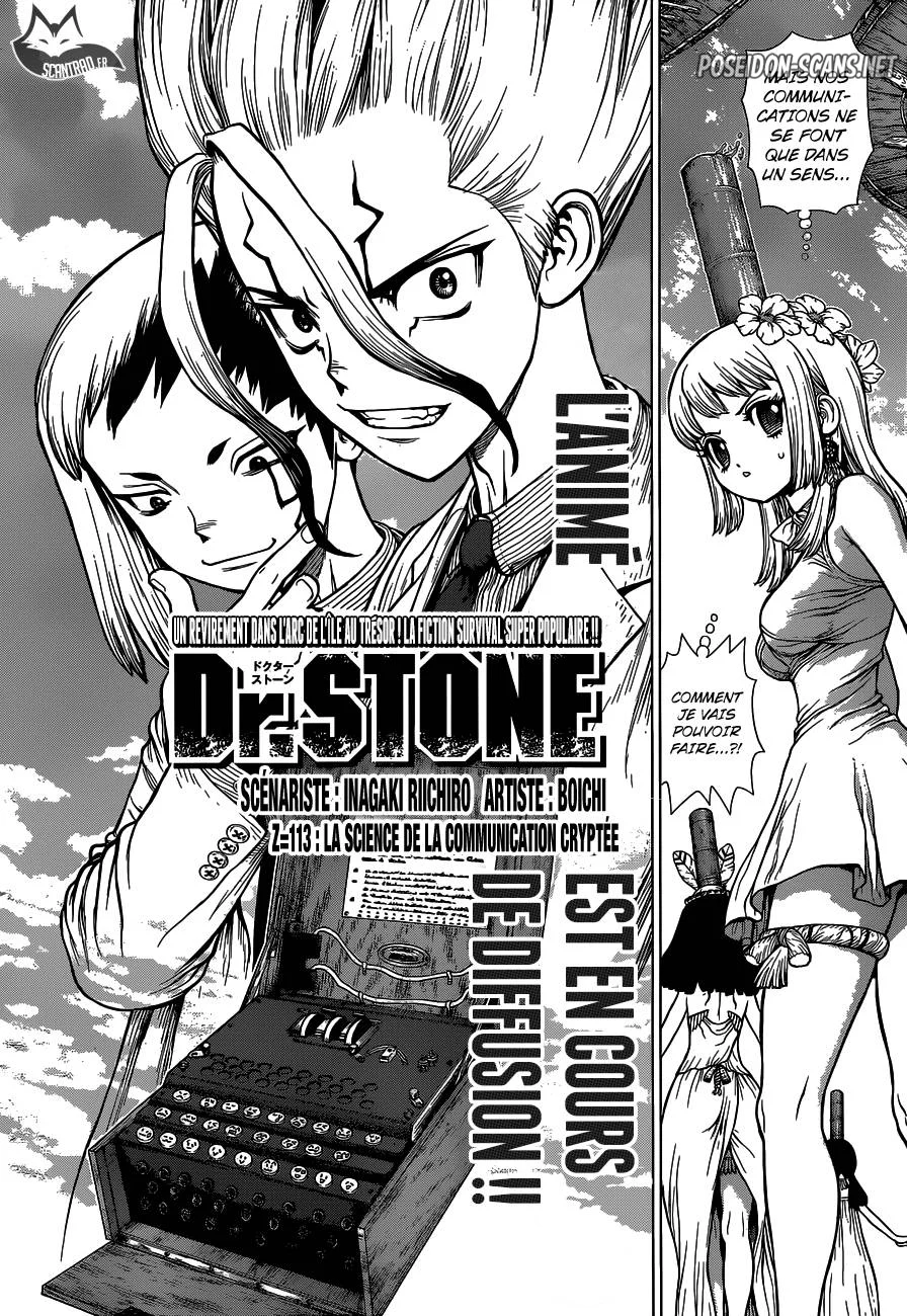 Dr. STONE Chapitre 13 - Page 121
