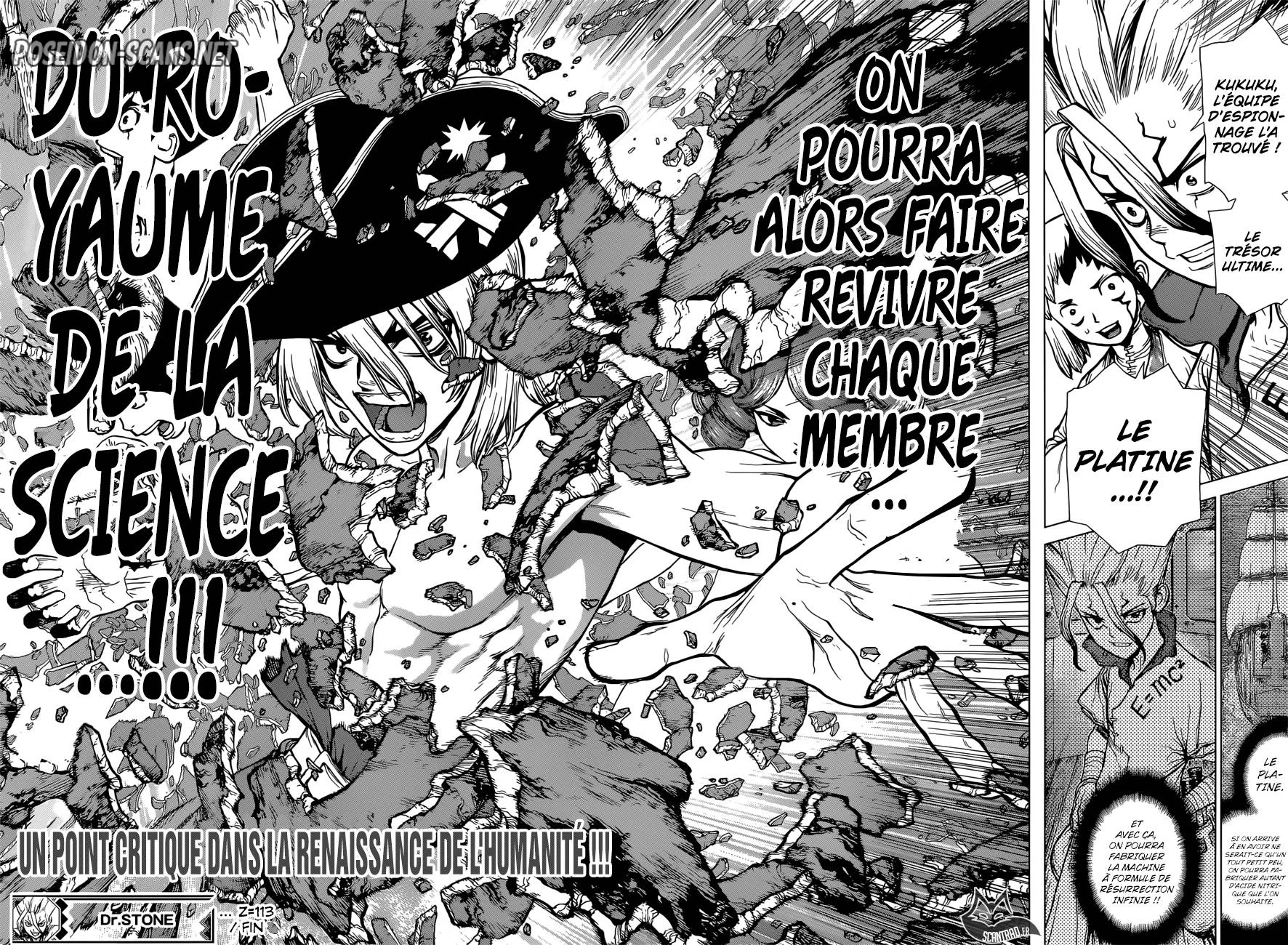 Dr. STONE Chapitre 13 - Page 136