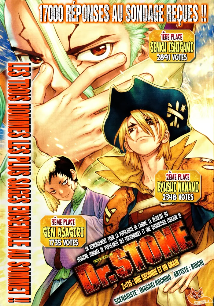 Dr. STONE Chapitre 13 - Page 156