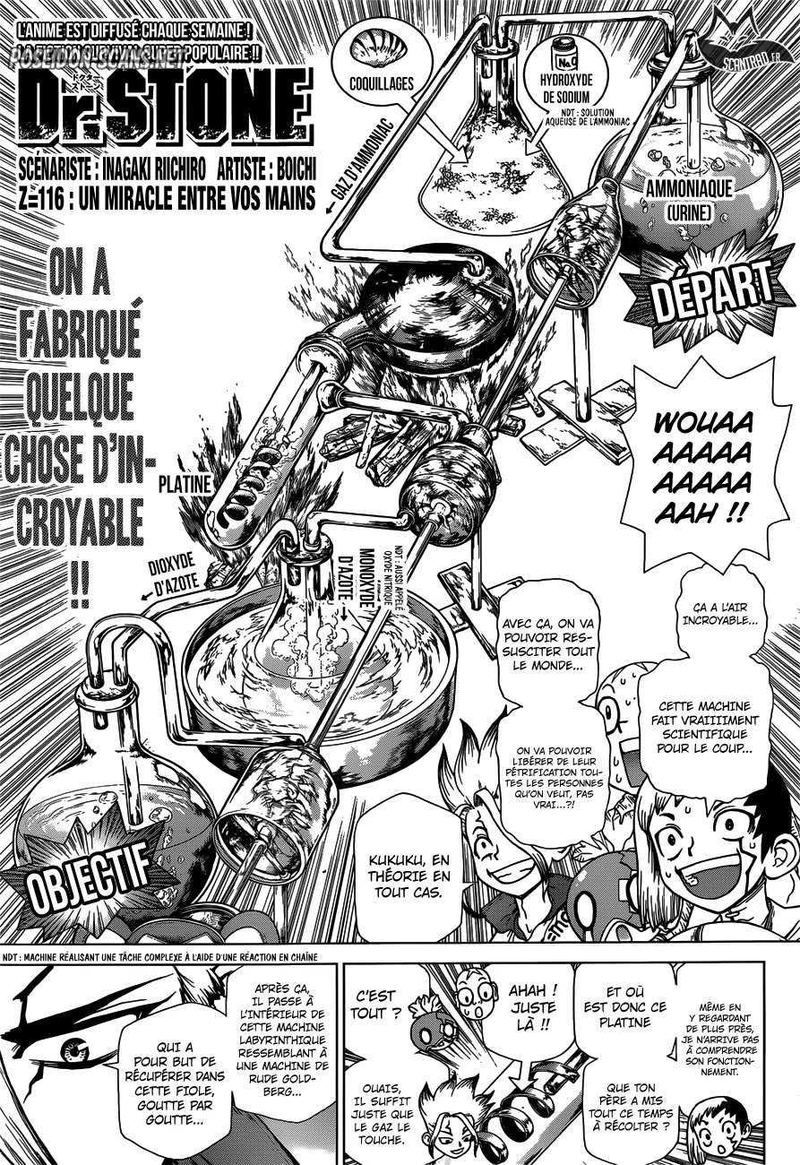 Dr. STONE Chapitre 14 - Page 1