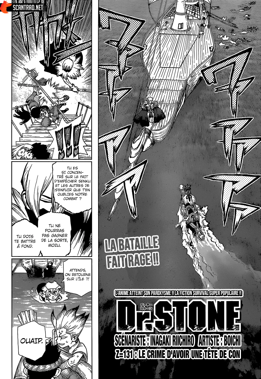 Dr. STONE Chapitre 15 - Page 108