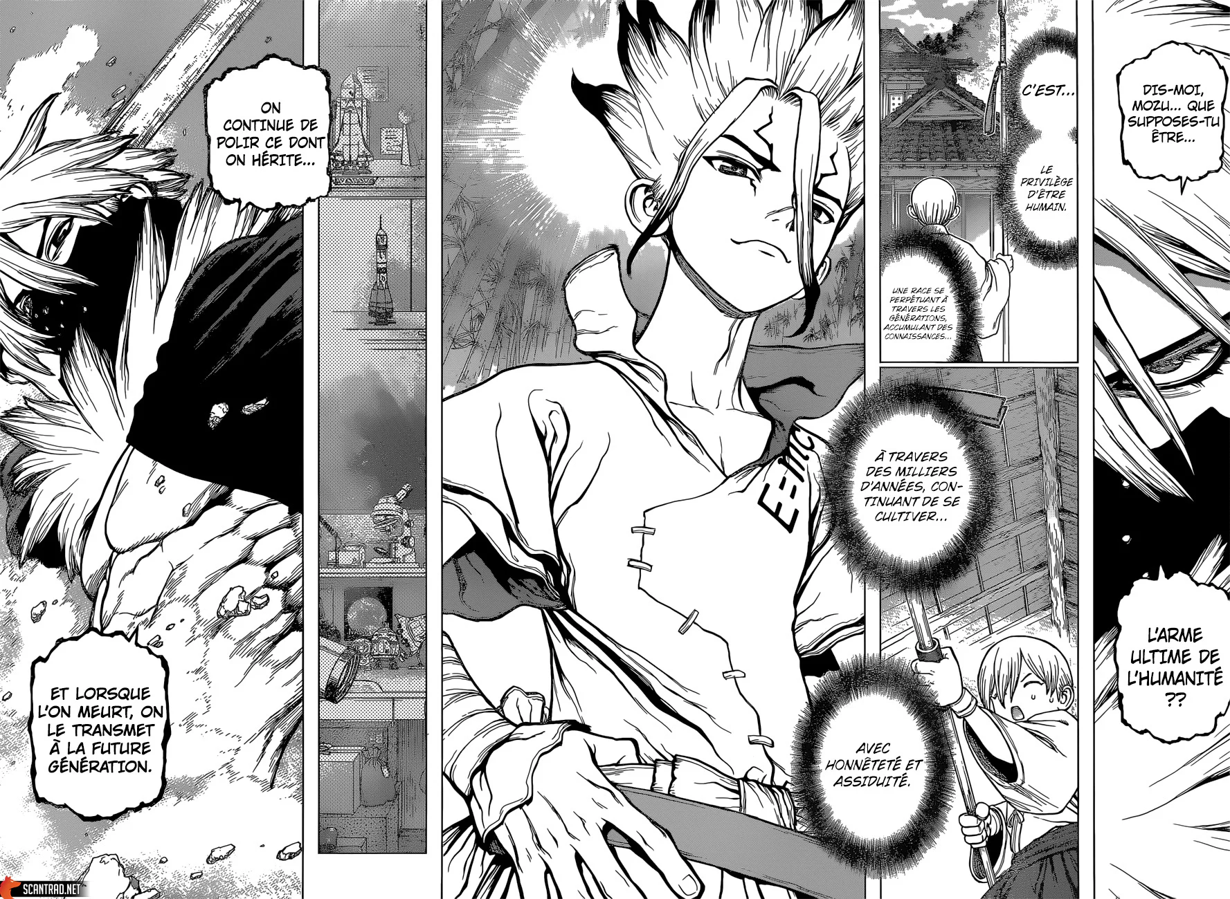 Dr. STONE Chapitre 15 - Page 138