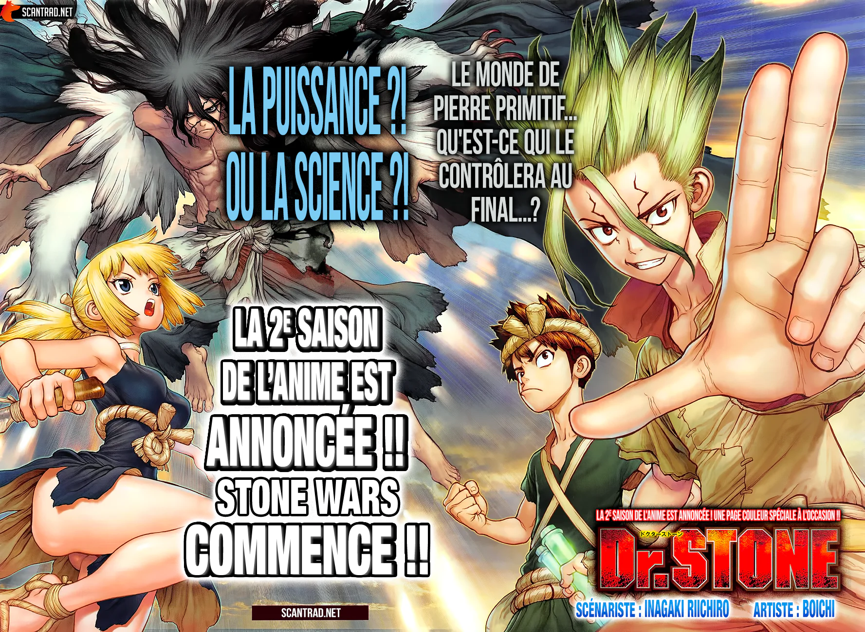 Dr. STONE Chapitre 15 - Page 141