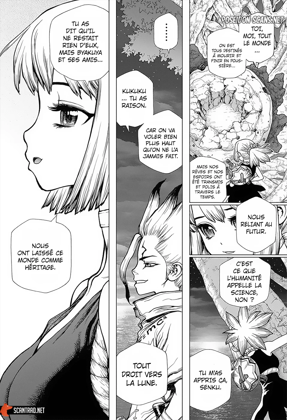 Dr. STONE Chapitre 16 - Page 112