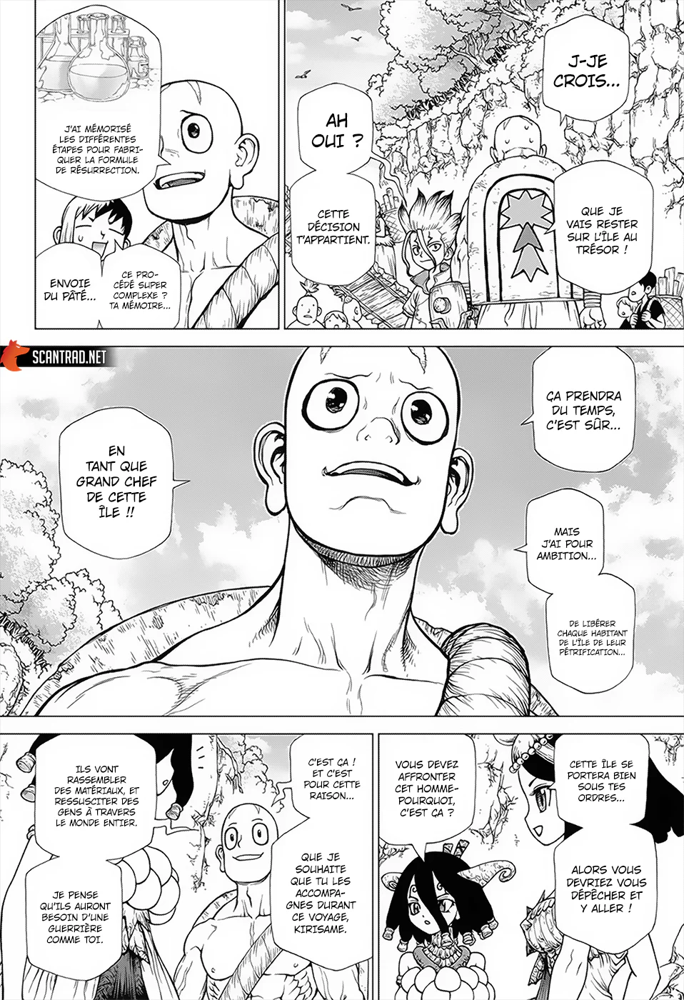 Dr. STONE Chapitre 16 - Page 114