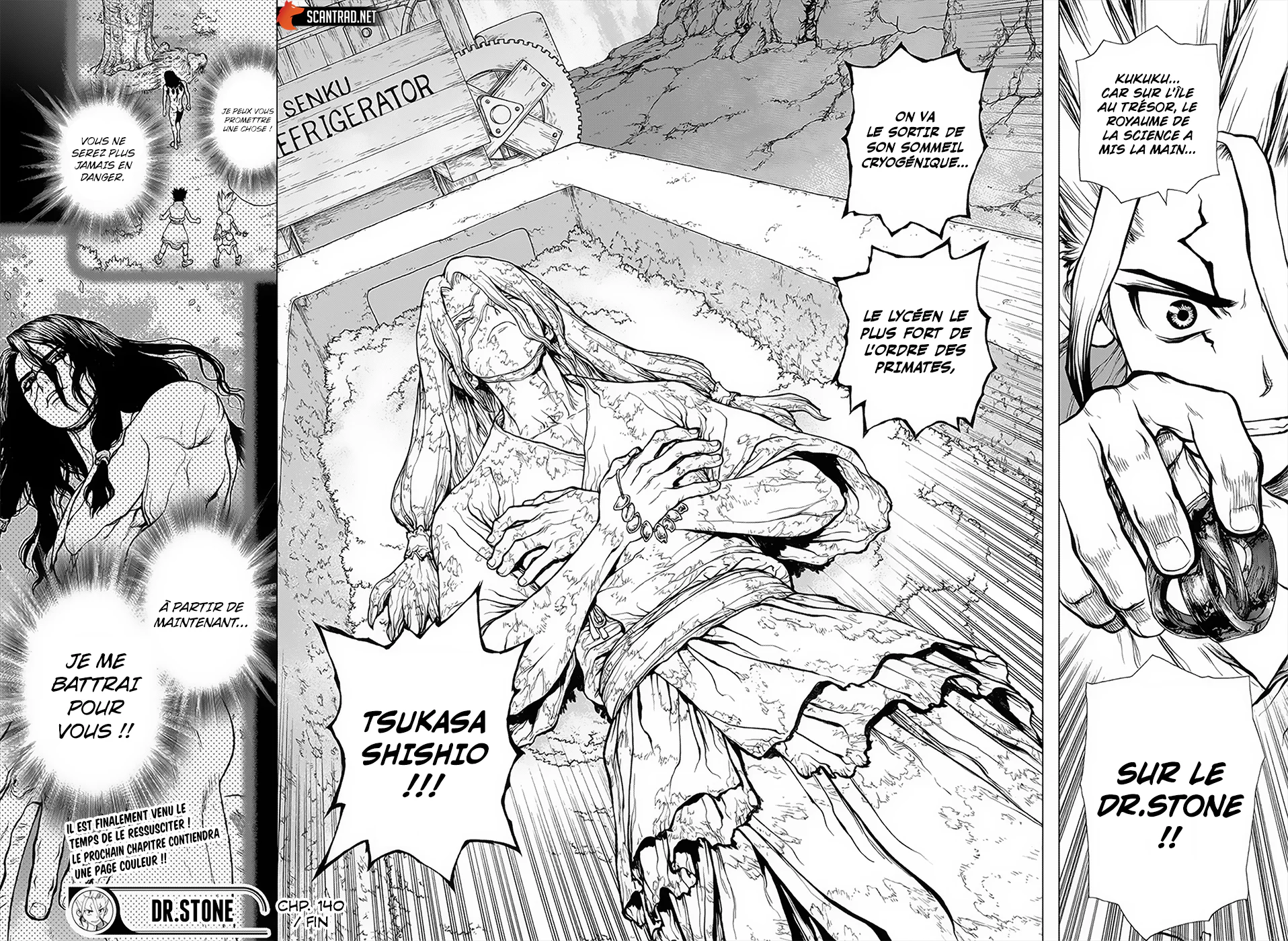 Dr. STONE Chapitre 16 - Page 119
