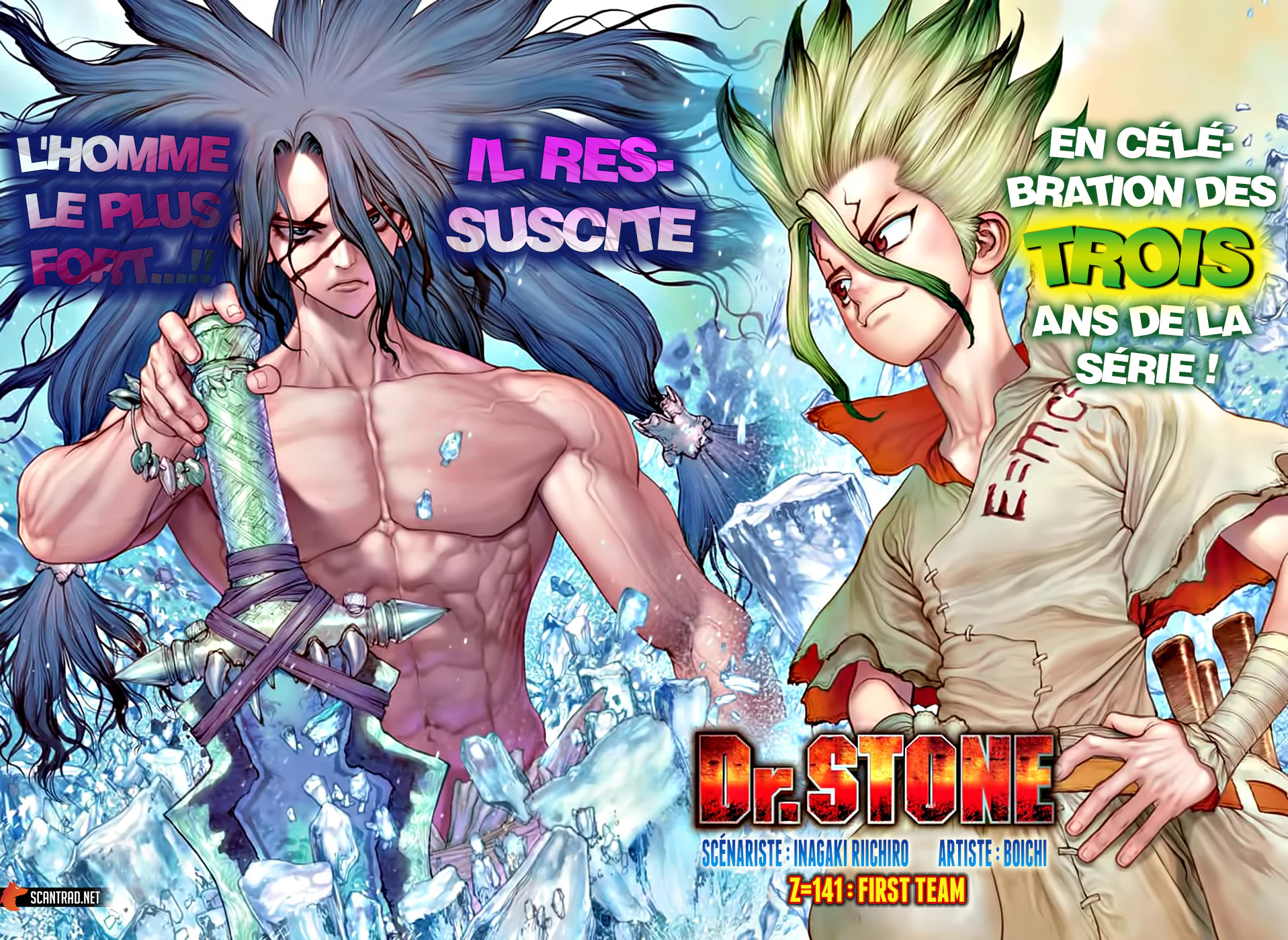 Dr. STONE Chapitre 16 - Page 122