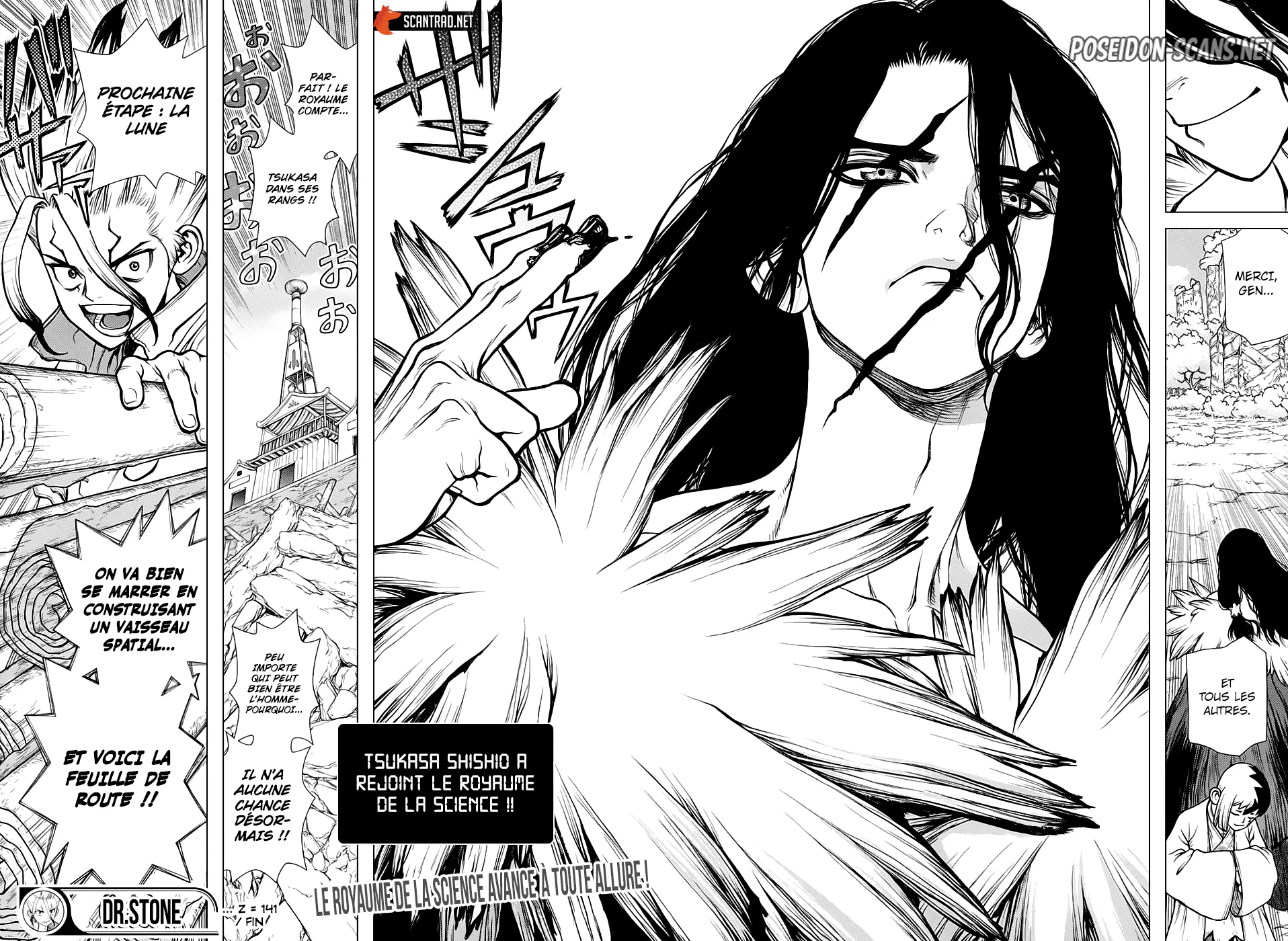 Dr. STONE Chapitre 16 - Page 139
