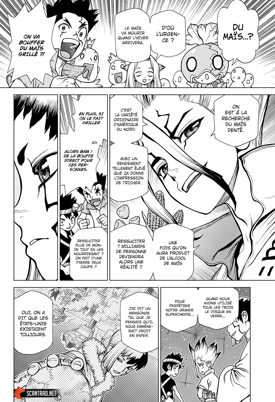 Dr. STONE Chapitre 16 - Page 156