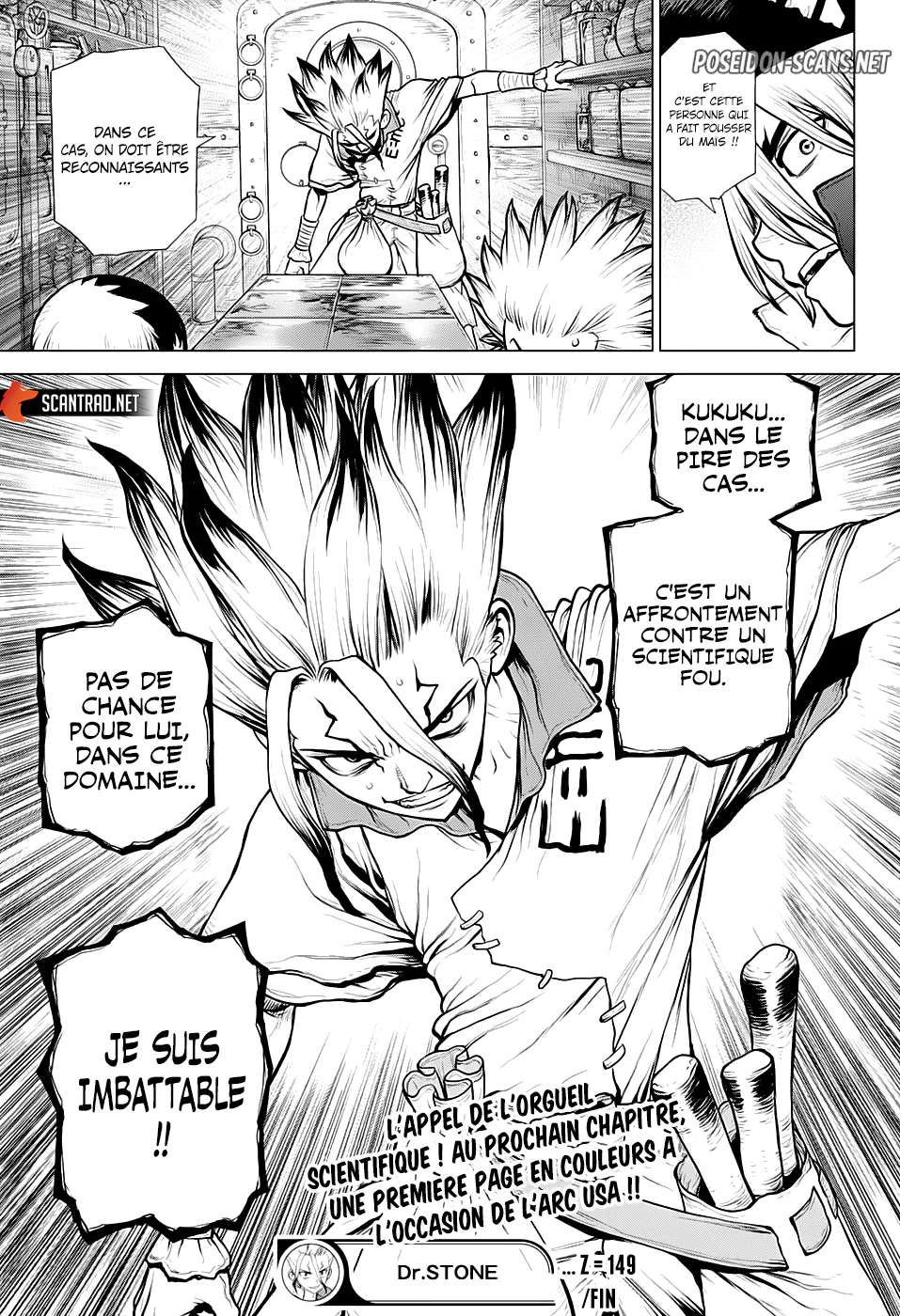 Dr. STONE Chapitre 17 - Page 124