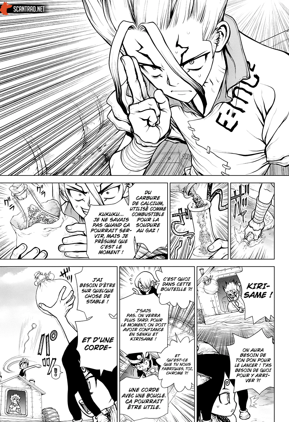 Dr. STONE Chapitre 17 - Page 134