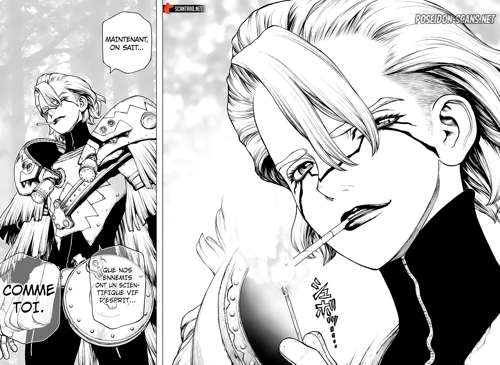 Dr. STONE Chapitre 17 - Page 139
