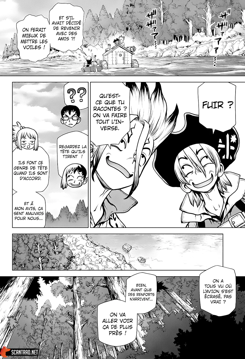 Dr. STONE Chapitre 17 - Page 140