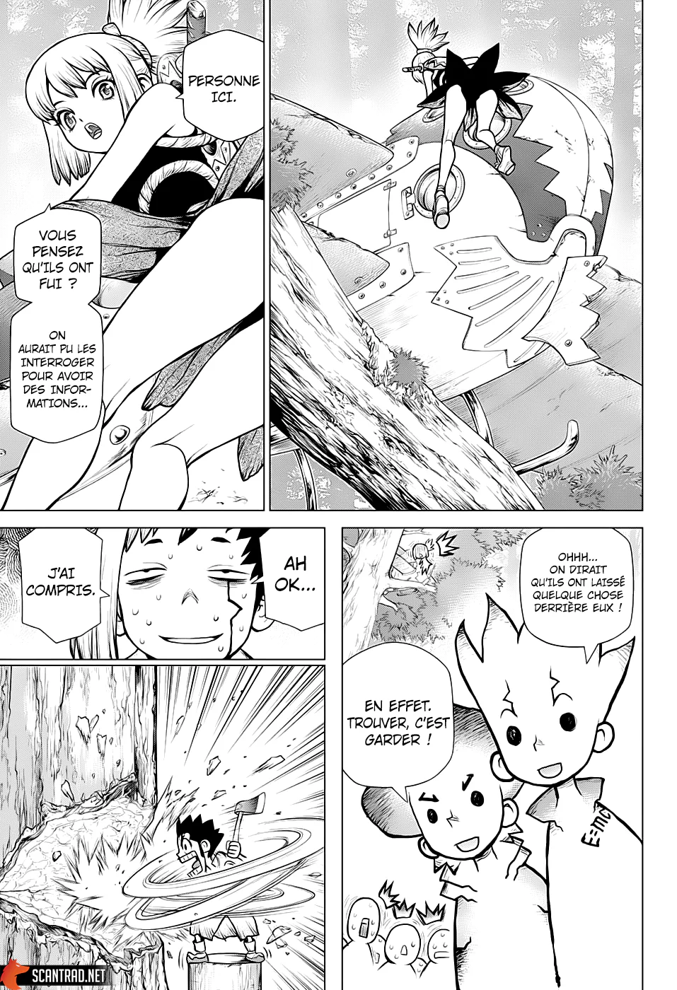 Dr. STONE Chapitre 17 - Page 141
