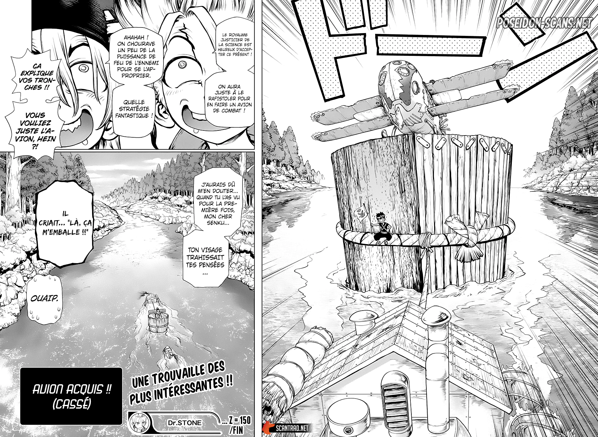 Dr. STONE Chapitre 17 - Page 142