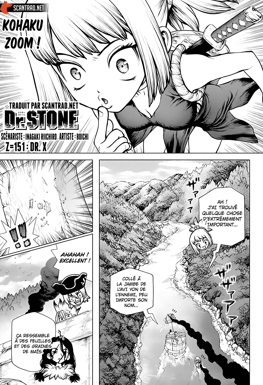 Dr. STONE Chapitre 17 - Page 143