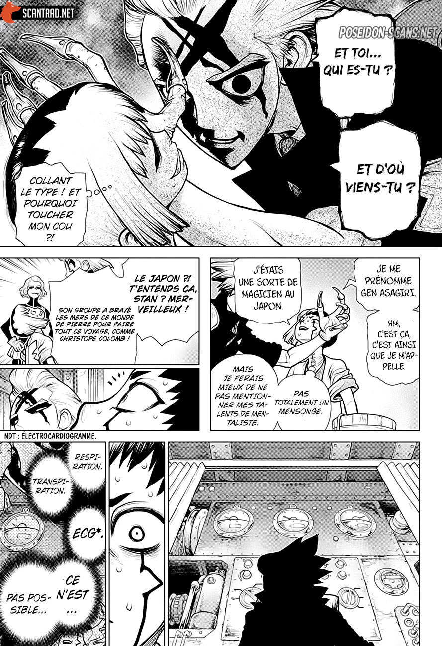 Dr. STONE Chapitre 17 - Page 154