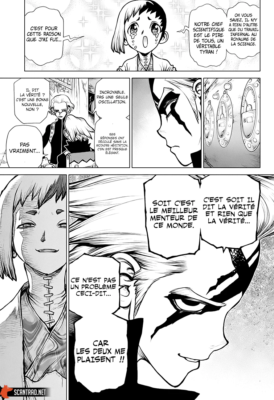 Dr. STONE Chapitre 17 - Page 156
