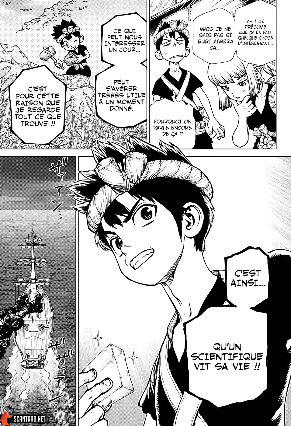 Dr. STONE Chapitre 17 - Page 84