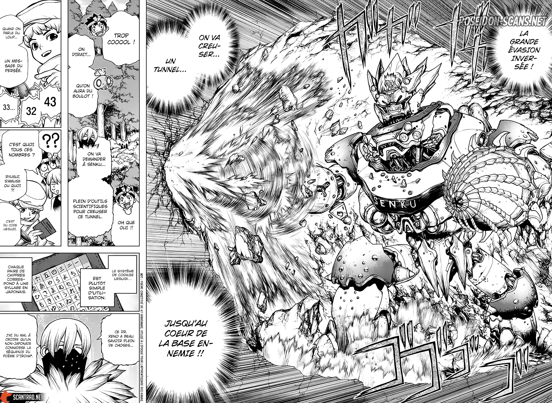 Dr. STONE Chapitre 18 - Page 154