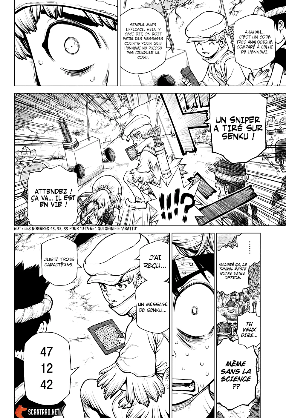 Dr. STONE Chapitre 18 - Page 155