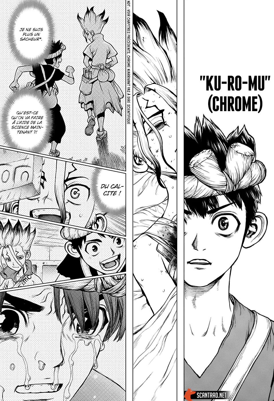 Dr. STONE Chapitre 18 - Page 156