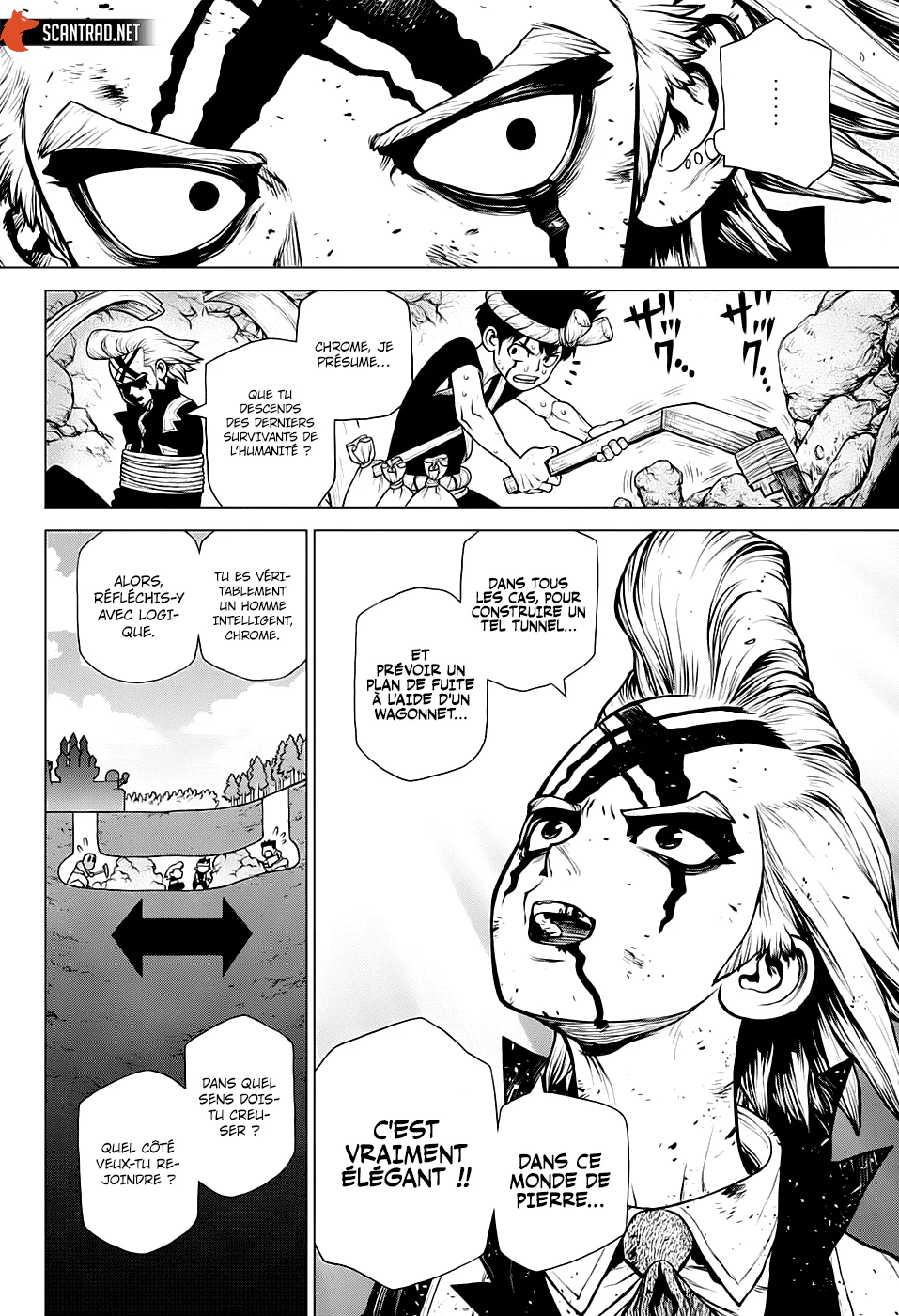 Dr. STONE Chapitre 19 - Page 114