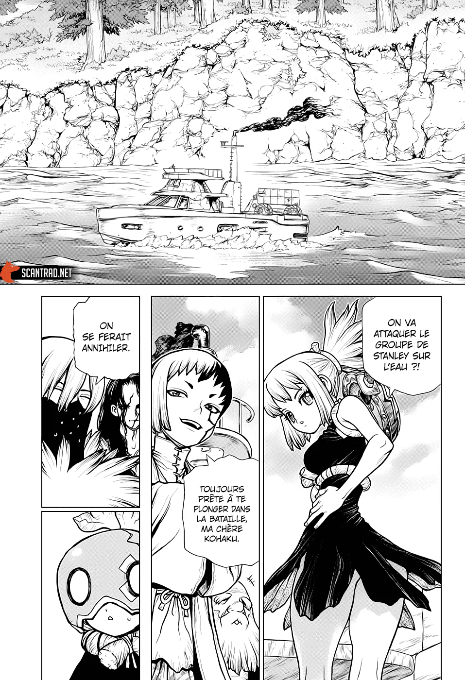 Dr. STONE Chapitre 19 - Page 132