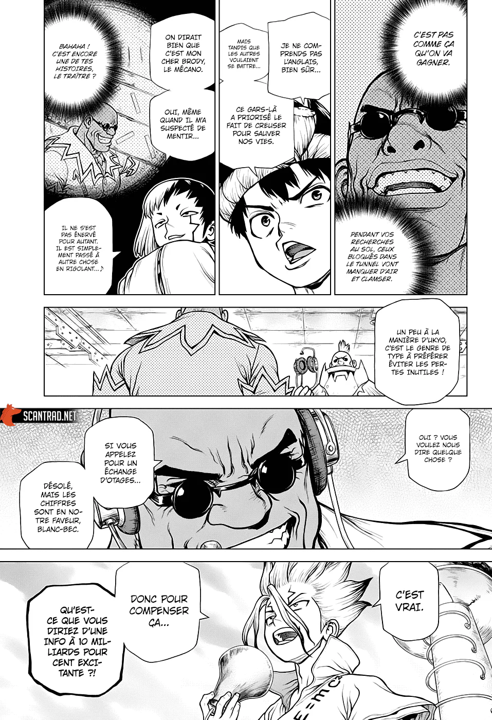 Dr. STONE Chapitre 19 - Page 134