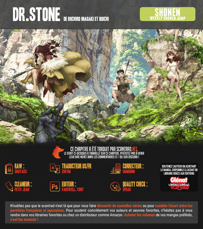 Dr. STONE Chapitre 20 - Page 134