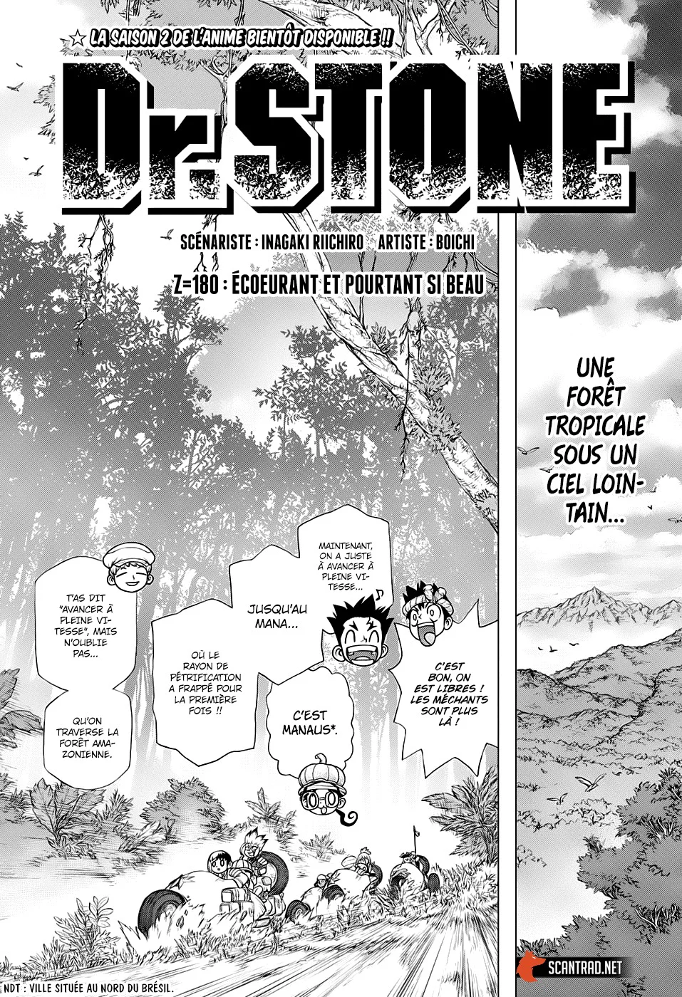 Dr. STONE Chapitre 180 - Page 3