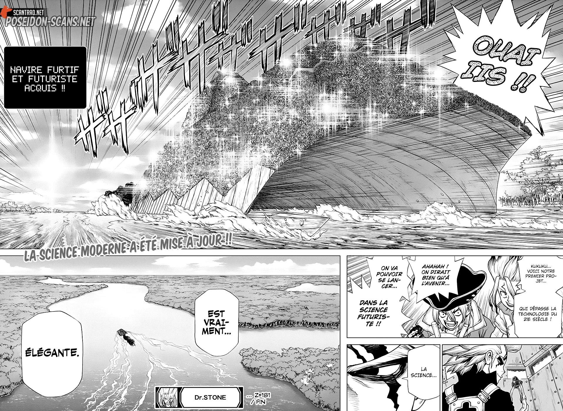 Dr. STONE Chapitre 181 - Page 19
