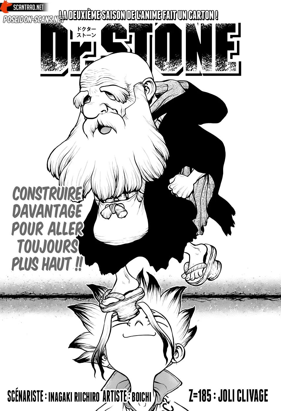 Dr. STONE Chapitre 185 - Page 1
