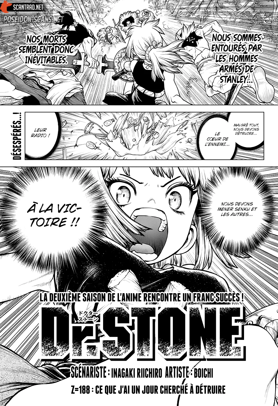Dr. STONE Chapitre 188 - Page 1
