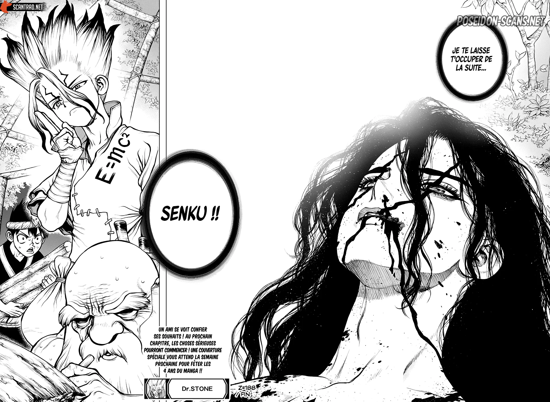 Dr. STONE Chapitre 188 - Page 16