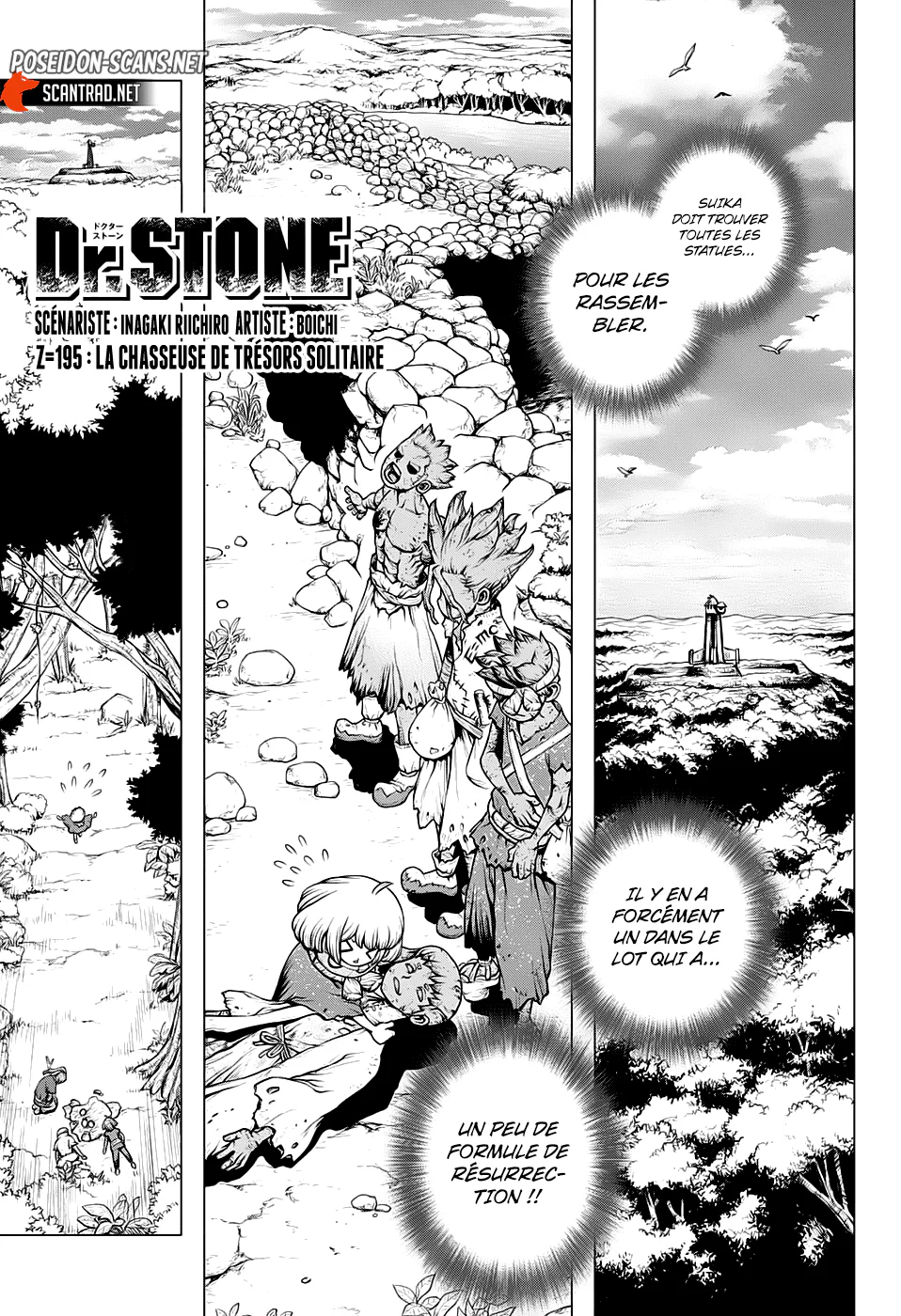 Dr. STONE Chapitre 195 - Page 1