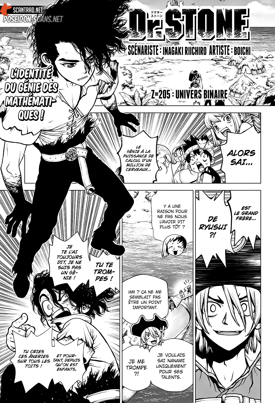 Dr. STONE Chapitre 205 - Page 1