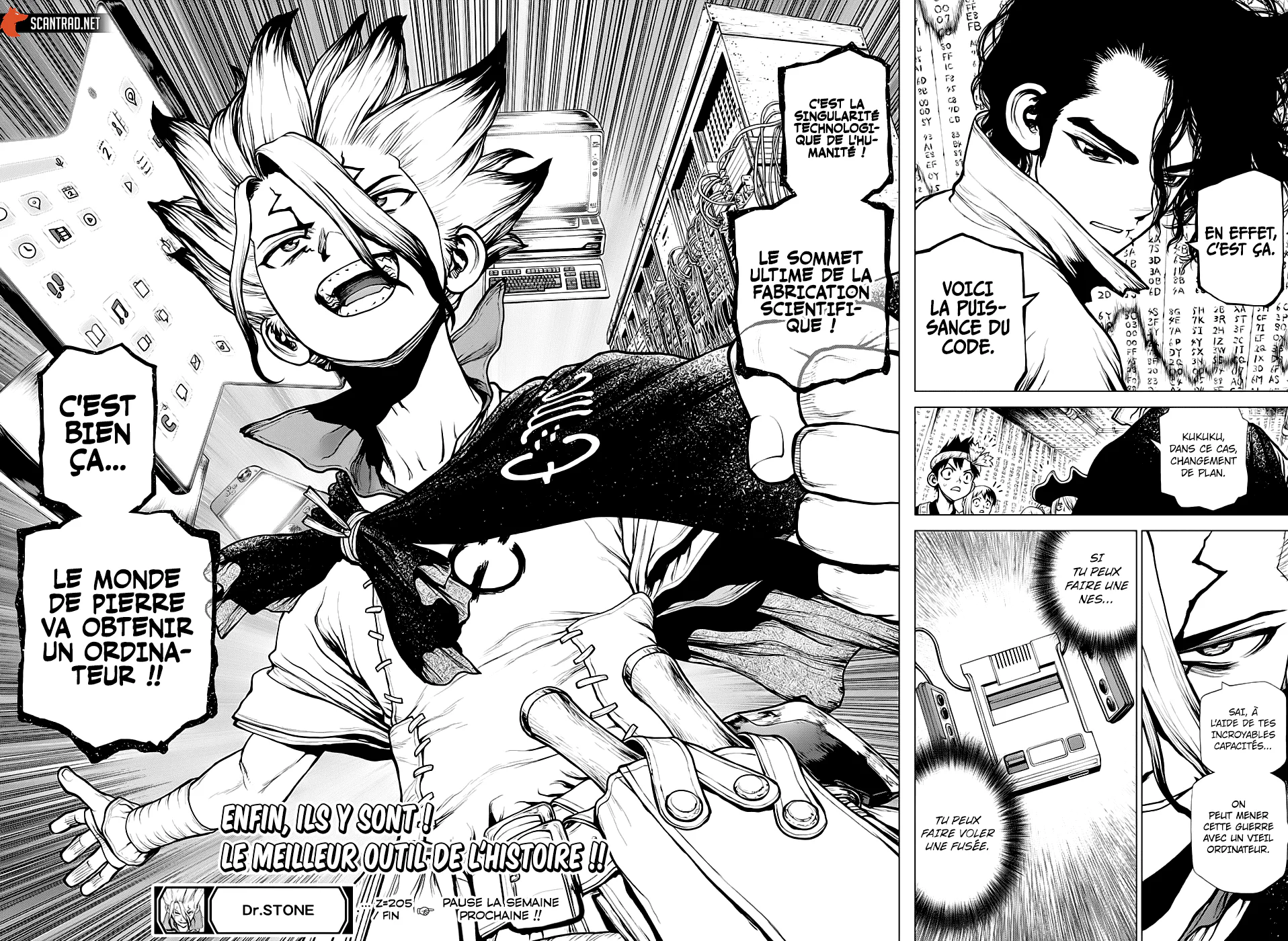 Dr. STONE Chapitre 205 - Page 15