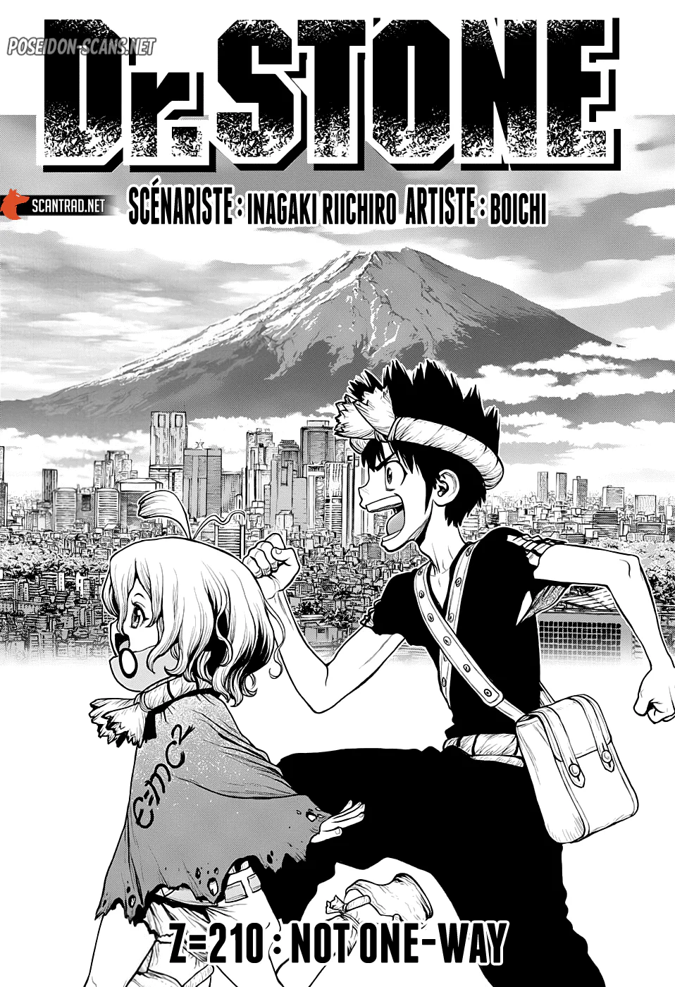 Dr. STONE Chapitre 210 - Page 1